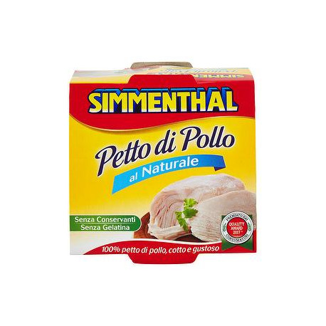 Petto di pollo SIMMENTHAL al naturale 133gr