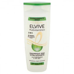 Shampoo Elvive L'OREAL multivitaminico 2 in 1 285ml