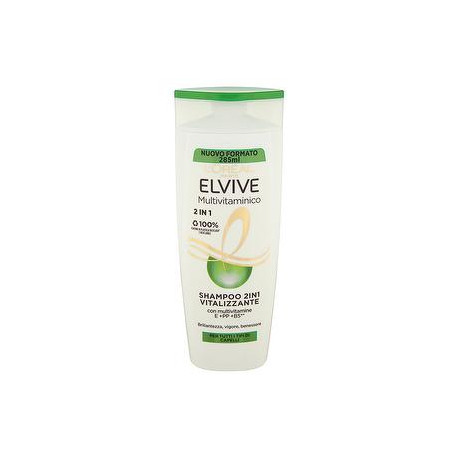 Shampoo Elvive L'OREAL multivitaminico 2 in 1 285ml