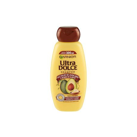 Shampoo Ultra Dolce GARNIER all'olio di avocado e burro di karitè 300ml