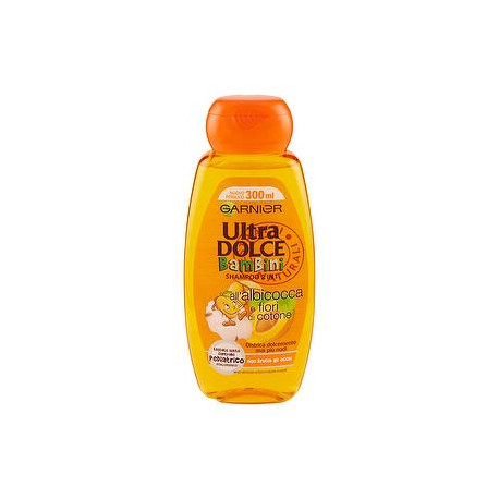 Shampoo bambini Ultra Dolce GARNIER all'albicocca e fiori di cotone 300ml