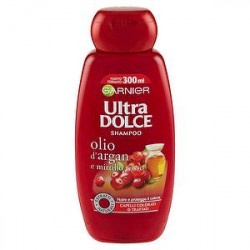 Shampoo Ultra Dolce GARNIER olio d'argan e mirtillo rosso 300ml