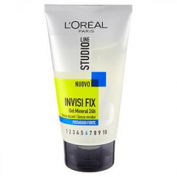 Gel mineral invisi fix studio line L'OREAL fissaggio forte 24 h 150ml