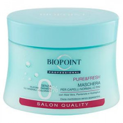 Maschera per capelli BIOPOINT pure & fresh 250ml