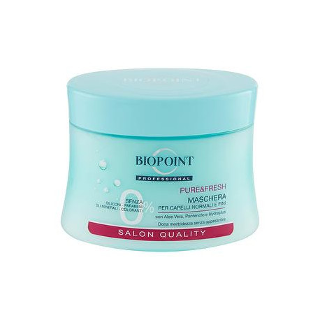 Maschera per capelli BIOPOINT pure & fresh 250ml