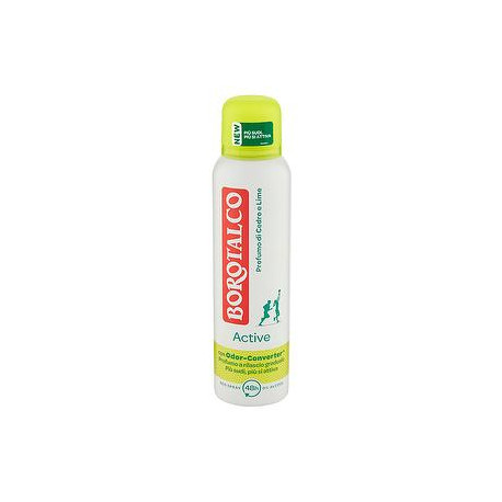 Deodorante Active Fresh Borotalco ROBERTS cedro e lime spray 150ml