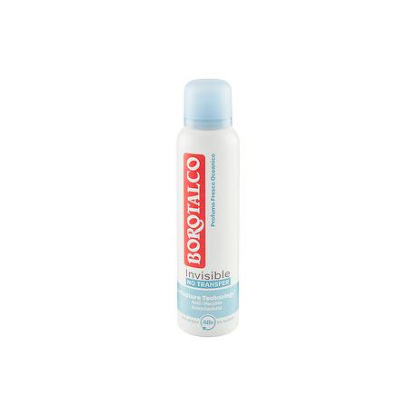 Deodorante Invisible fresh Borotalco ROBERTS spray 150ml