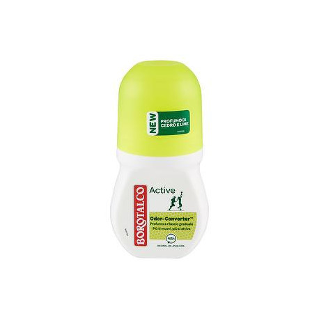 Deodorante Active Borotalco ROBERTS cedro e lime roll-on 50ml