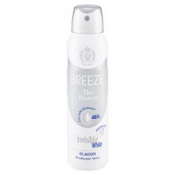 Deodorante BREEZE invisible white the bianco spray 150ml