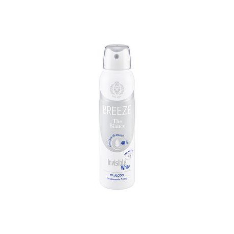 Deodorante BREEZE invisible white the bianco spray 150ml