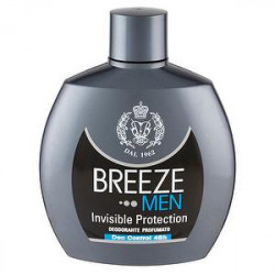 Deodorante BREEZE Men invisible protection squeeze 100ml