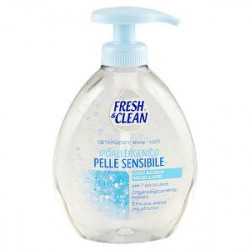 Sapone liquido mani e viso FRESH & CLEAN ipoallergenico pelle sensibile 300ml