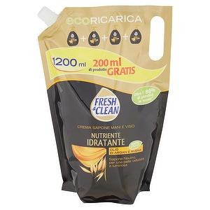 Ecoricarica sapone liquido mani e viso FRESH & CLEAN nutriente idratante  olio di argan e avena 1,2l - Spesaldo la spesa online su Roma e Lazio