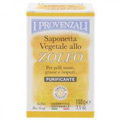 Saponetta purificante allo zolfo I PROVENZALI 100gr