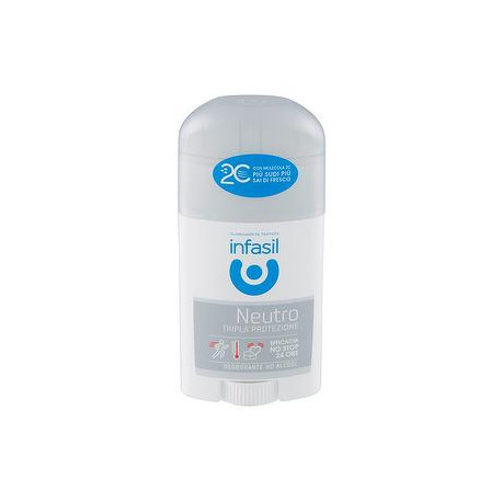 Deodorante INFASIL neutro tripla protezione stick 40ml