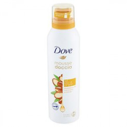 Mousse doccia DOVE nutriente con olio di argan 200ml