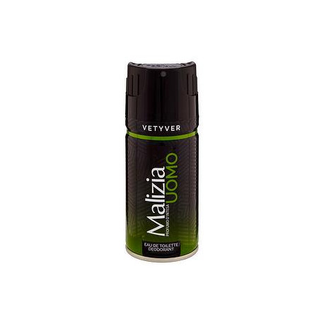 Deodorante uomo MALIZIA spray vetyver 150ml