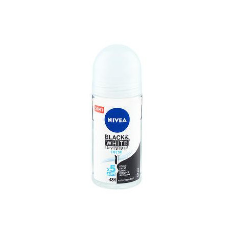 Deodorante Invisible fresh black & white NIVEA roll-on 50ml