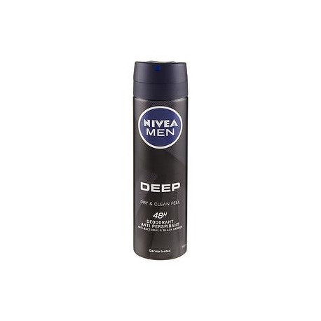 Deodorante deep NIVEA men spray 150ml