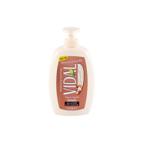 Sapone liquido VIDAL almone & karitè 500ml