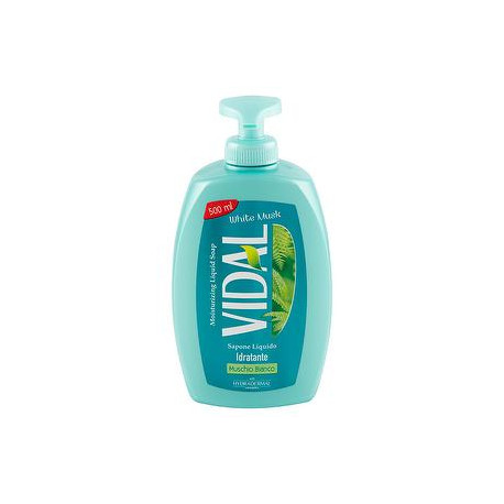 Sapone liquido VIDAL muschio bianco 500ml