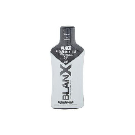 Collutorio sbiancante BLANX black ai carboni attivi 500ml