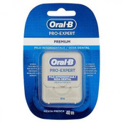 Filo interdentale Pro-Expert ORAL-B menta fresca 40m