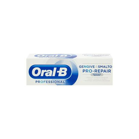 Dentifricio professional pro-repair ORAL-B gengive & smalto sbiancante delicato 75ml