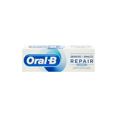 Dentifricio gengive & smalto repair ORAL-B protegge le gengive classico 75ml