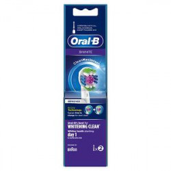 Ricambi spazzolino elettrico BRAUN Oral-B 3d white conf. da 2 pezzi