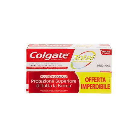 Dentifricio total COLGATE conf. 75ml x 2 pezzi