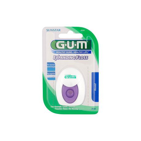 Filo interdentale Expanding Floss GUM 30m