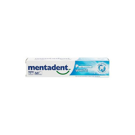 Dentifricio medium white MENTADENT prevenzione 75ml