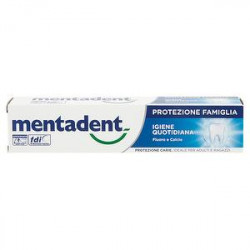 Dentifricio protezione famiglia MENTADENT igiene quotidiana 75ml