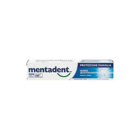 Dentifricio protezione famiglia MENTADENT igiene quotidiana 75ml