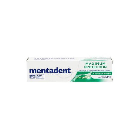 Dentifricio maximum protection MENTADENT pulizia profonda 75ml