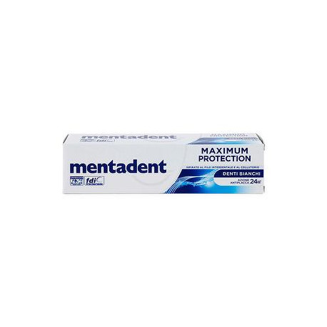 Dentifricio maximum protection MENTADENT denti bianchi 75ml