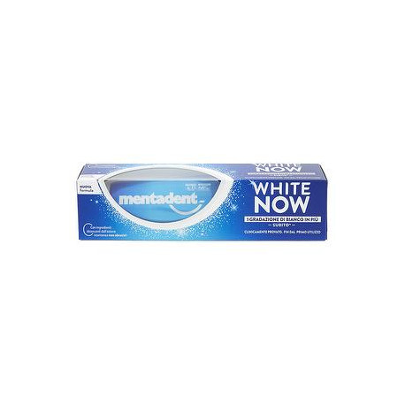 Dentifricio white now MENTADENT 75ml