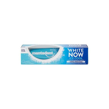 Dentifricio white now MENTADENT ice cool 75ml