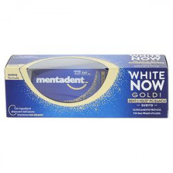 Dentifricio white now MENTADENT gold 50ml