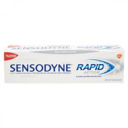 Dentifricio rapid action SENSODYNE whitening 75ml