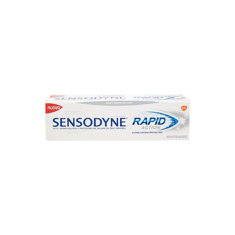 Dentifricio rapid action SENSODYNE whitening 75ml