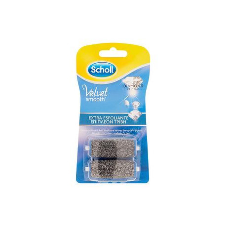 Ricariche Roll SCHOLL velvet soft esfoliante 2 pezzi