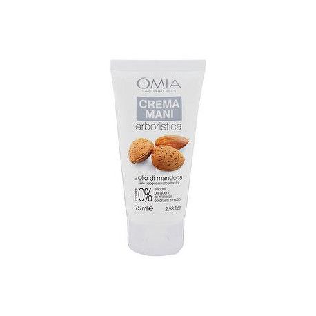 Crema mani erboristica OMIA all'olio di mandorla 75ml