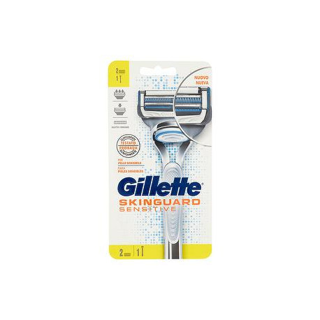 Rasoio Skinguard Sensitive GILLETTE + 2 lame di ricambio