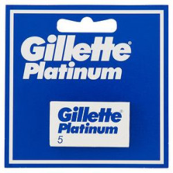 Lame Platinum GILLETTE conf. da 5 pezzi