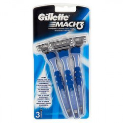 Rasoi usa e getta Mach3 GILLETTE conf. da 3 pezzi