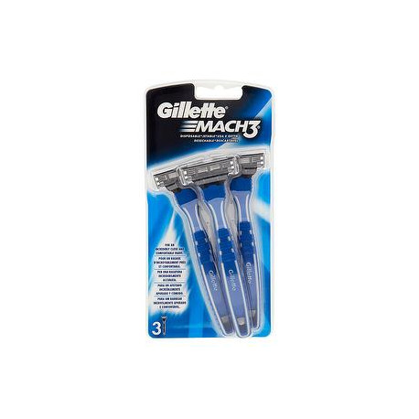 Rasoi usa e getta Mach3 GILLETTE conf. da 3 pezzi