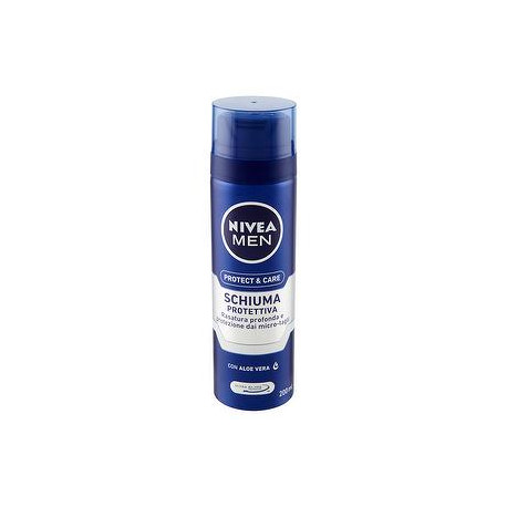 Schiuma da barba NIVEA Men protect & care 200ml