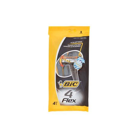 Rasoio Flex 4 BIC conf. da 4 pezzi